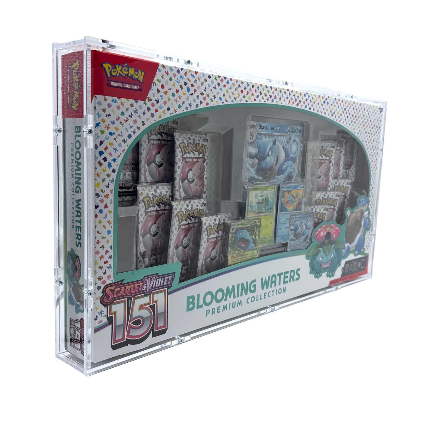 Acrylic Case suitable for Pokemon 151 Blooming Waters Premium Collection