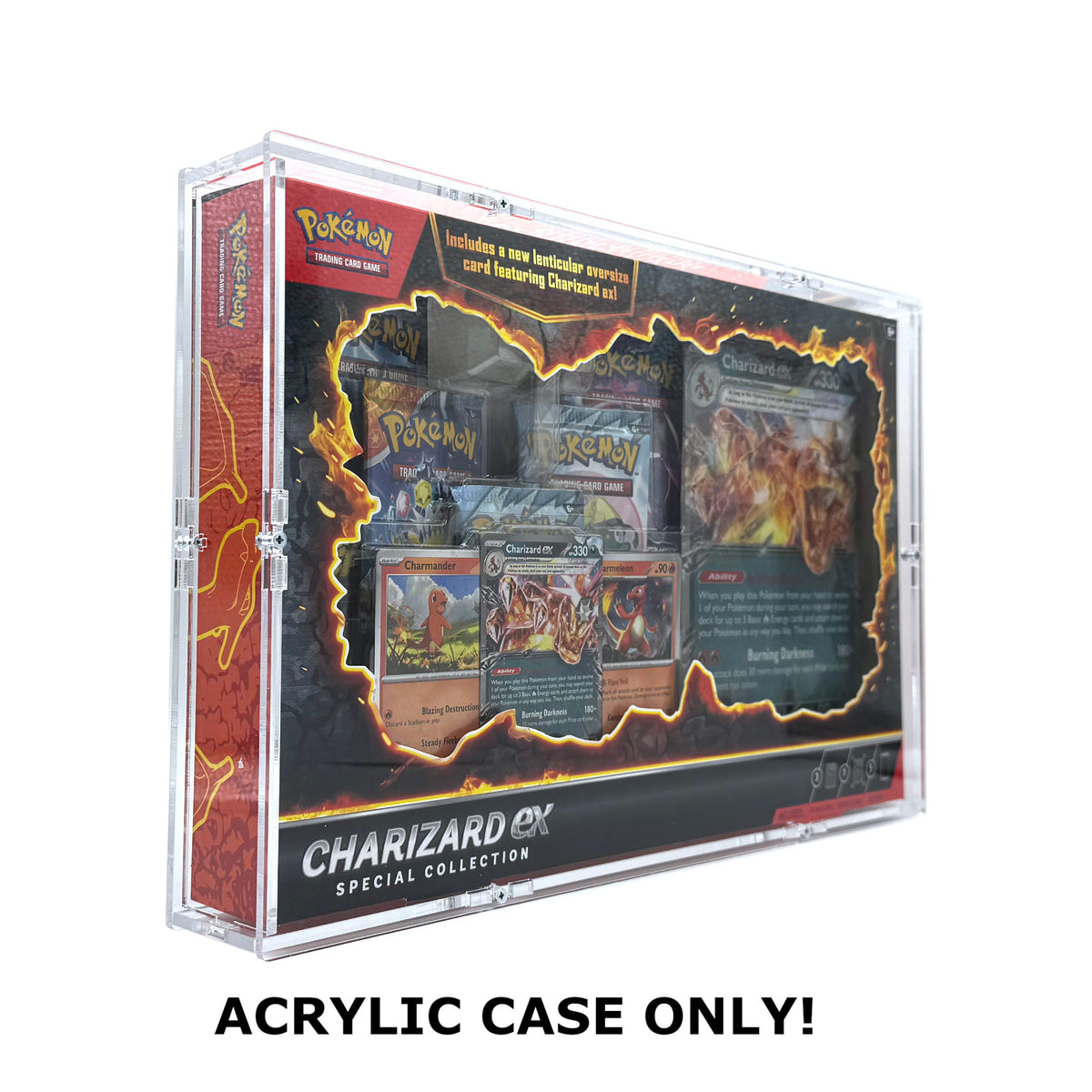 Acryl Case passend für Pokemon Charizard ex Special Collection Box