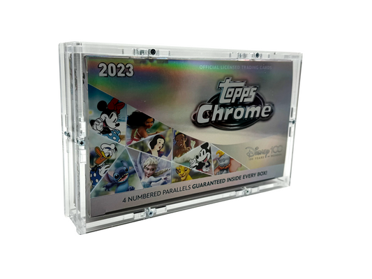 Acryl Case für Disney 100 Chrome Hobby Box – Topps Box