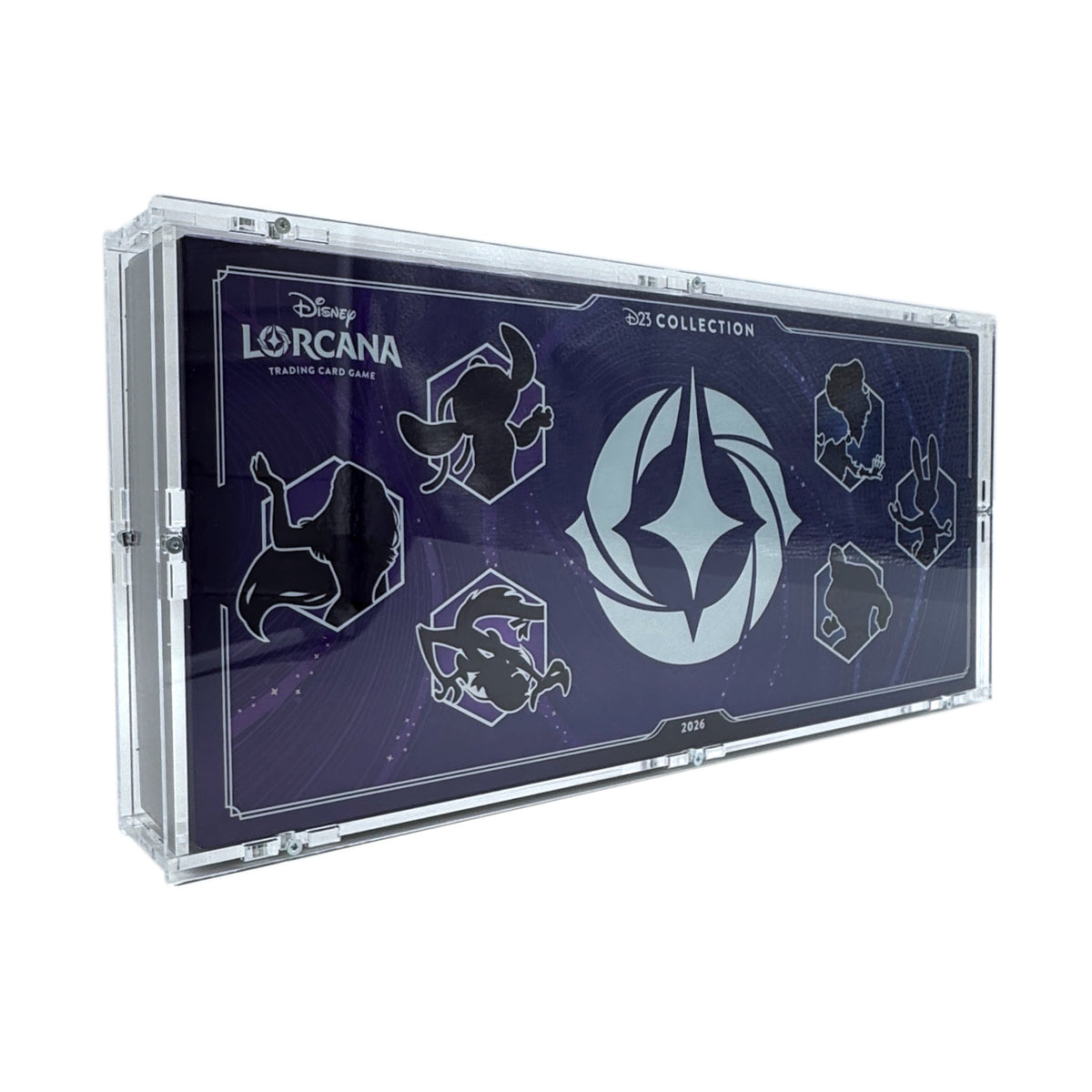 Acryl Case passend für Disney Lorcana D23 2023 - 2025 und 2026 Collection Box Set