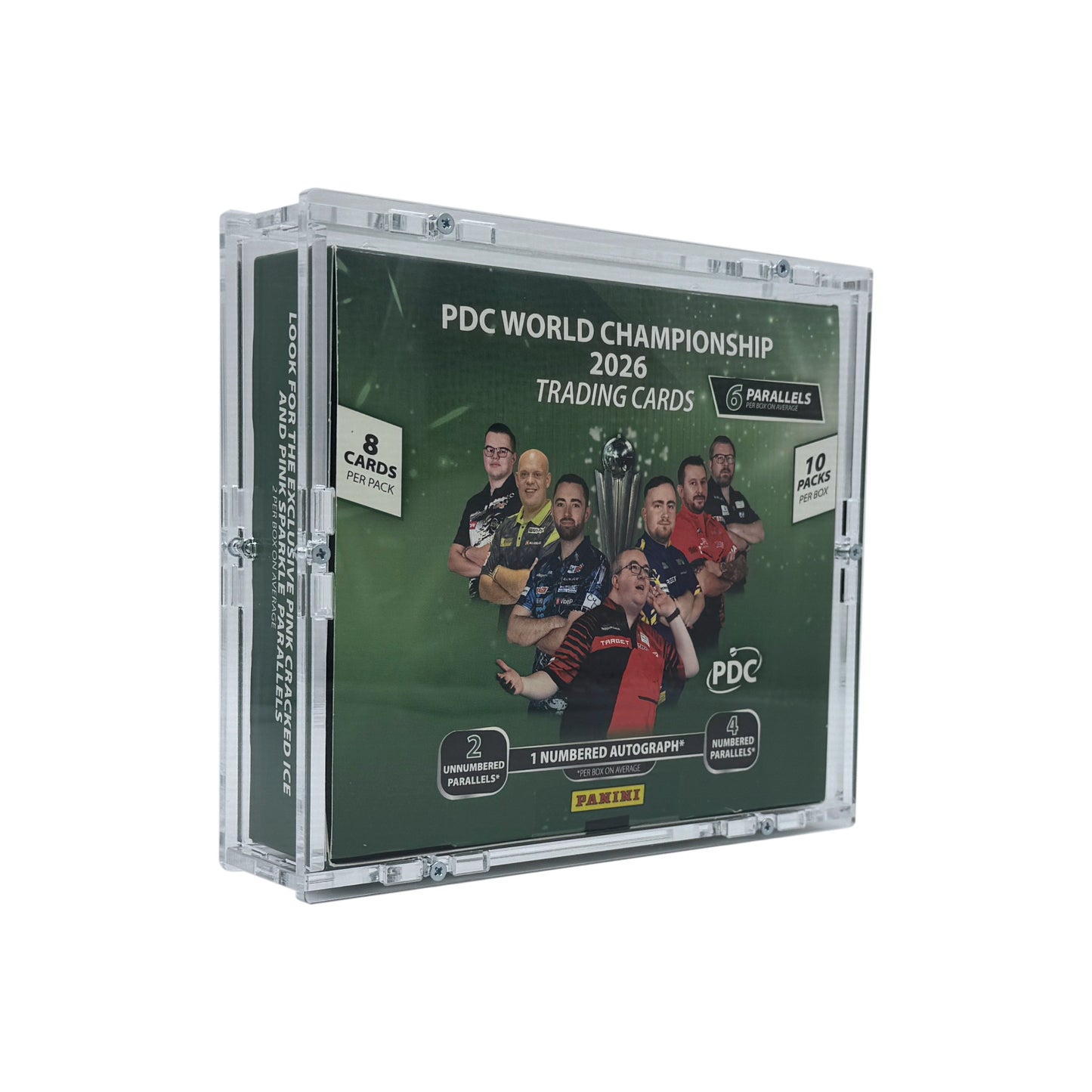 Acryl Case passend für Panini PDC Darts World Championship Box