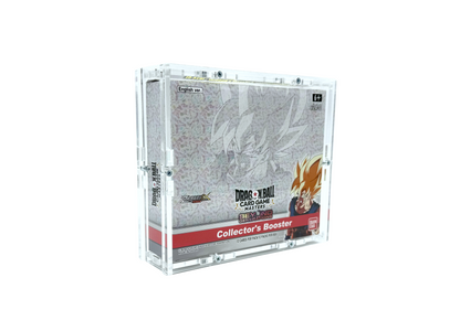 dragon ball super collector booster box Acrylic Case suitable for Dragon Ball Super Fusion World Display Booster Box English – TCG-Cases.de