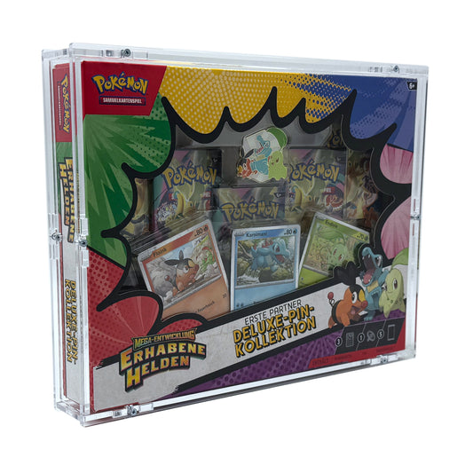 Acryl Case passend für Pokemon First Partner Deluxe Pin Collection Ascended Heroes