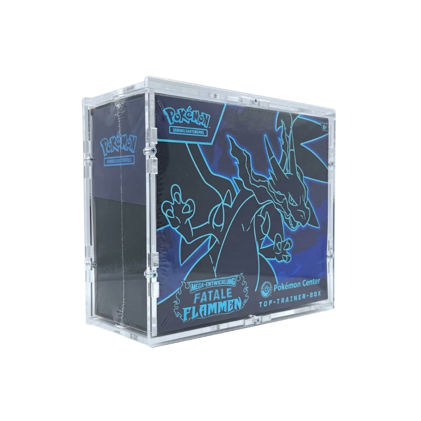 Acrylic Case suitable for Pokemon Center Top Trainer Box German