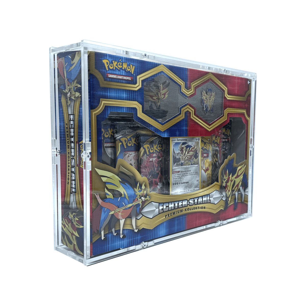 Acryl Case passend für Pokemon Echter Stahl Premium Kollektion Box Set