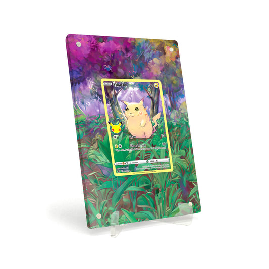 Extended Artwork Display Case Frame suitable for Pokemon Pikachu Ann25th 005