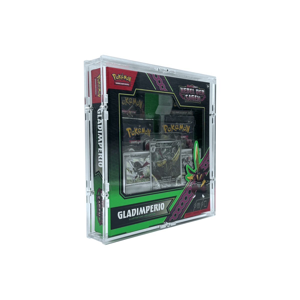Acryl Case passend für Pokemon Gladimperio Illustrations Kollektion Box Set