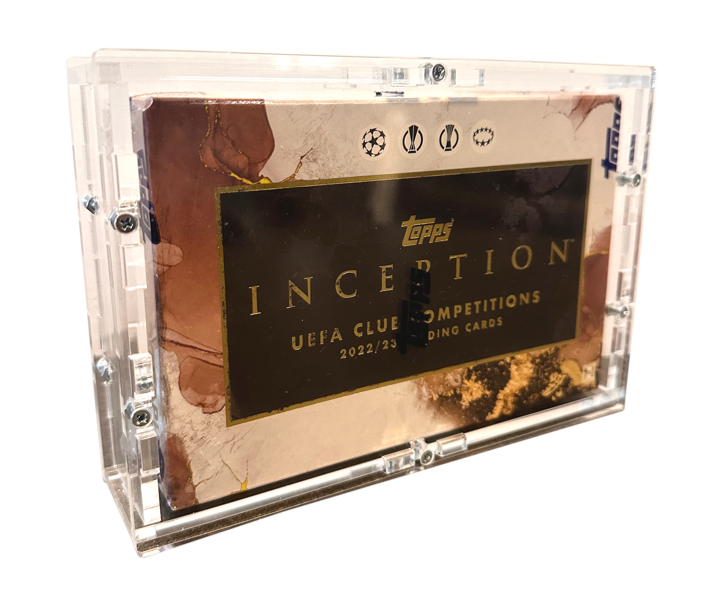 Acrylic Case for UEFA Club Completions Inception - Topps Box