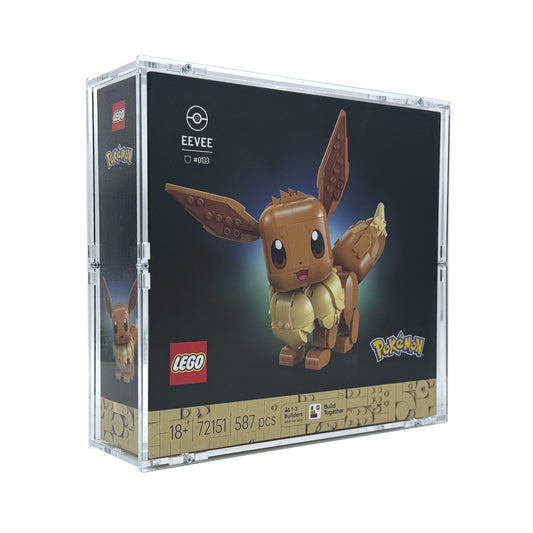 Acryl Case passend für Lego Pokemon 72151 Evoli Set