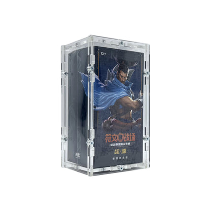Acrylic Case suitable for League of Legends Riftbound Booster Box Jumbo Slim Chinese