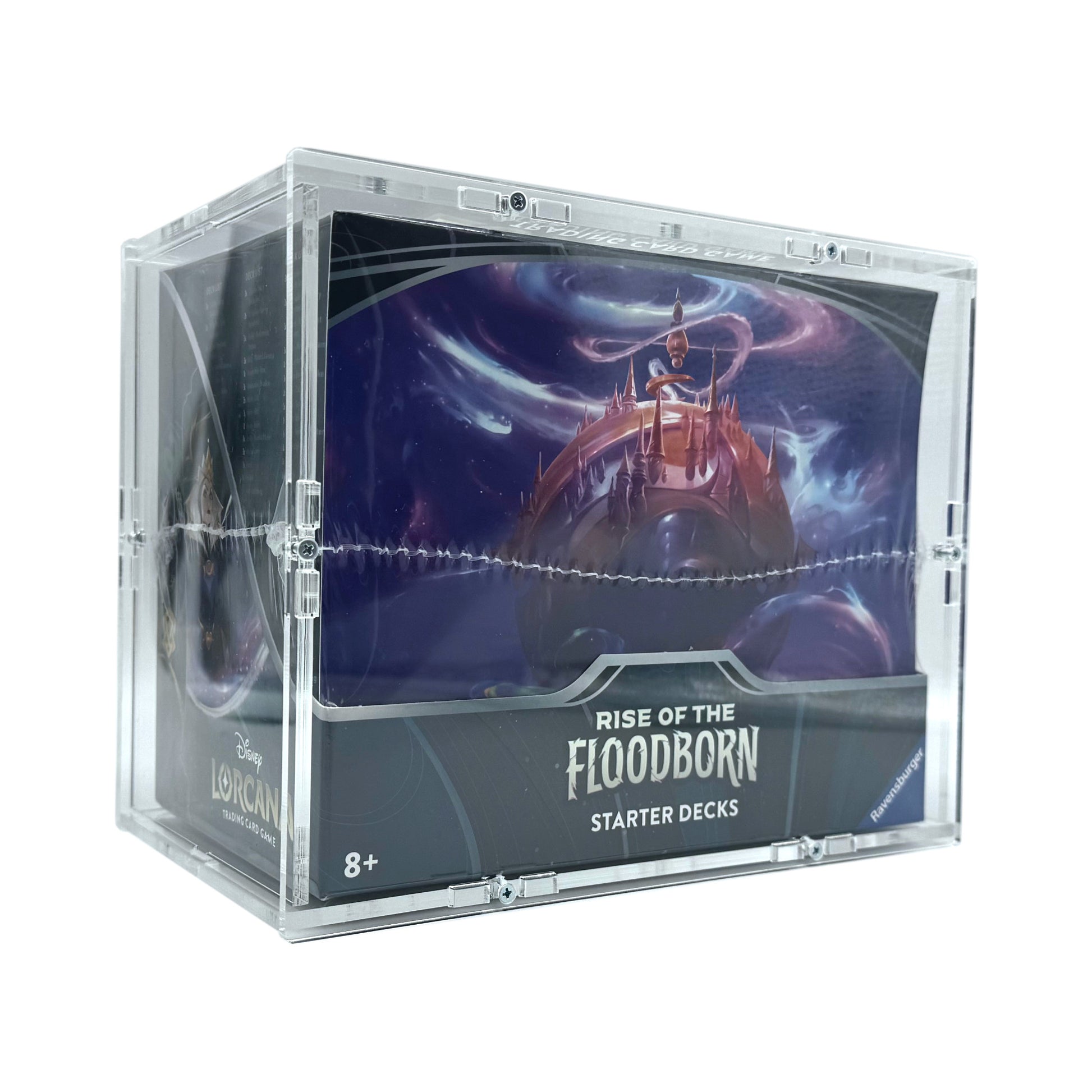 Acrylic Case for Disney Lorcana 8x Starter Deck Display 1-4 TCG-Cases.de Acrylic Case for Disney Lorcana 8x Starter Deck Display 1-4 TCG-Cases.de