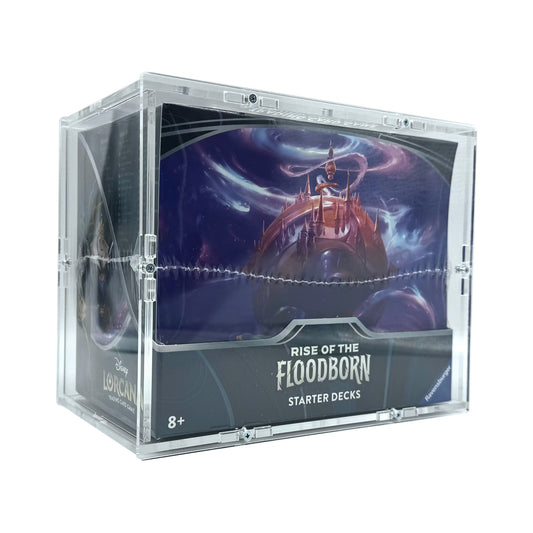 Acrylic Case suitable for Disney Lorcana 8x Starter Deck Display