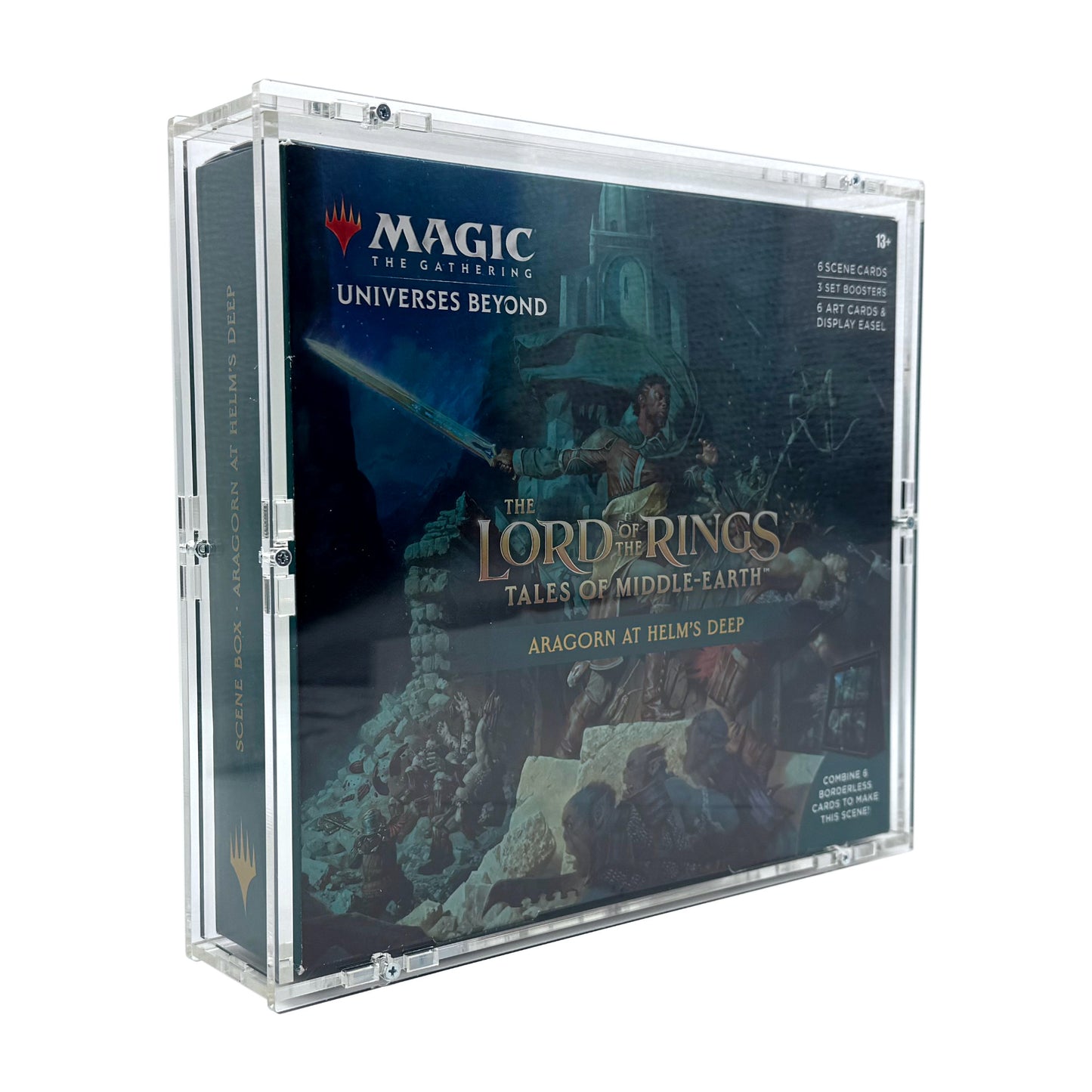 Acrylic case suitable for Magic the Gathering Scene Box