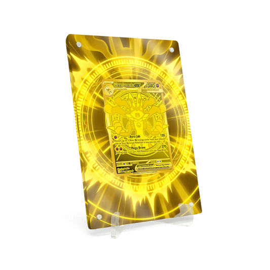 Extended Artwork Display Case Rahmen passend für Pokemon Mega Lucario ex Mega Evolution (MEG) #188