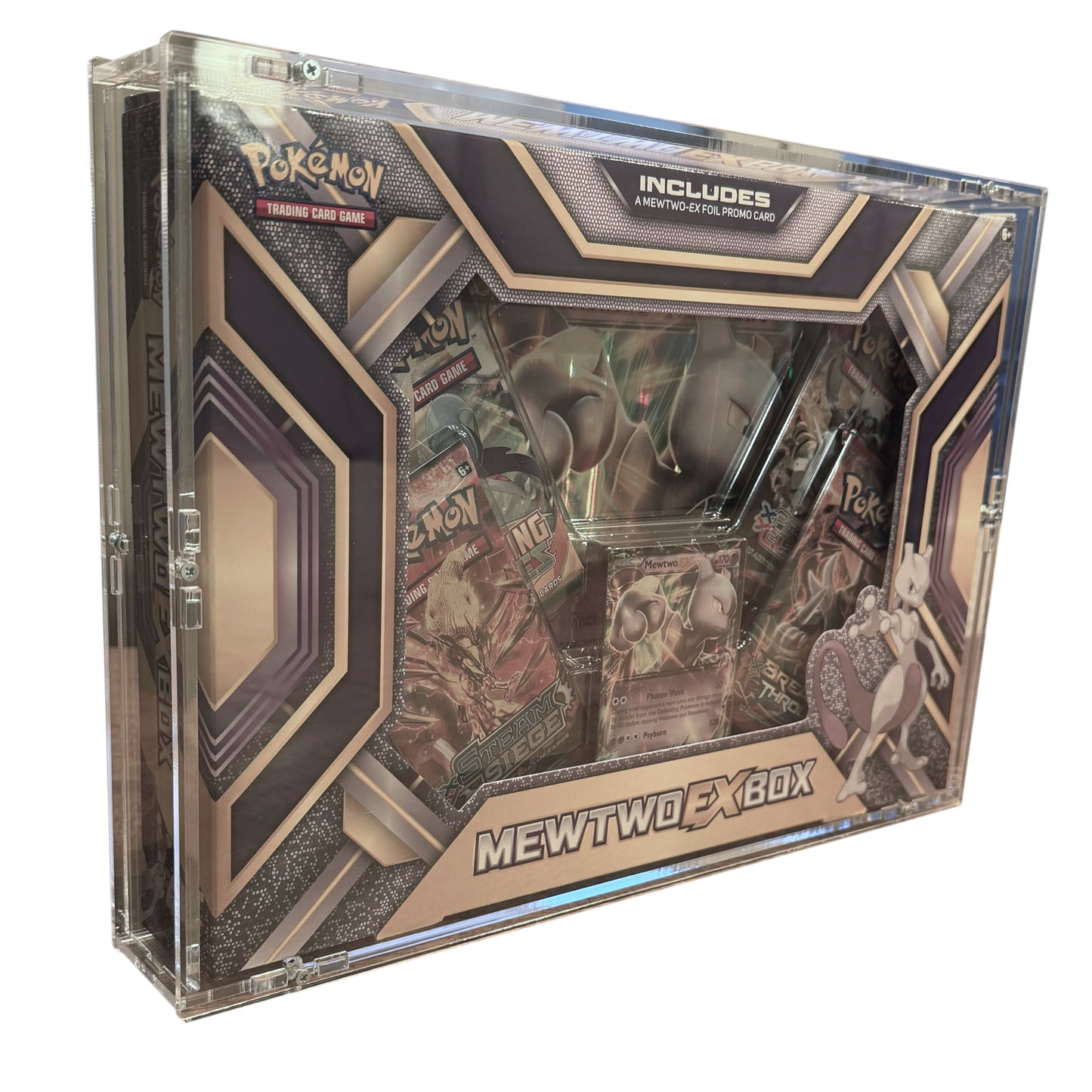 Acrylic case suitable for Pokemon Mewtwo EX Box Set