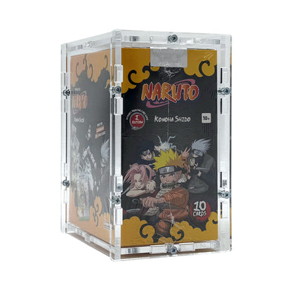 Acrylic case suitable for Naruto Konoha Shido Booster Box