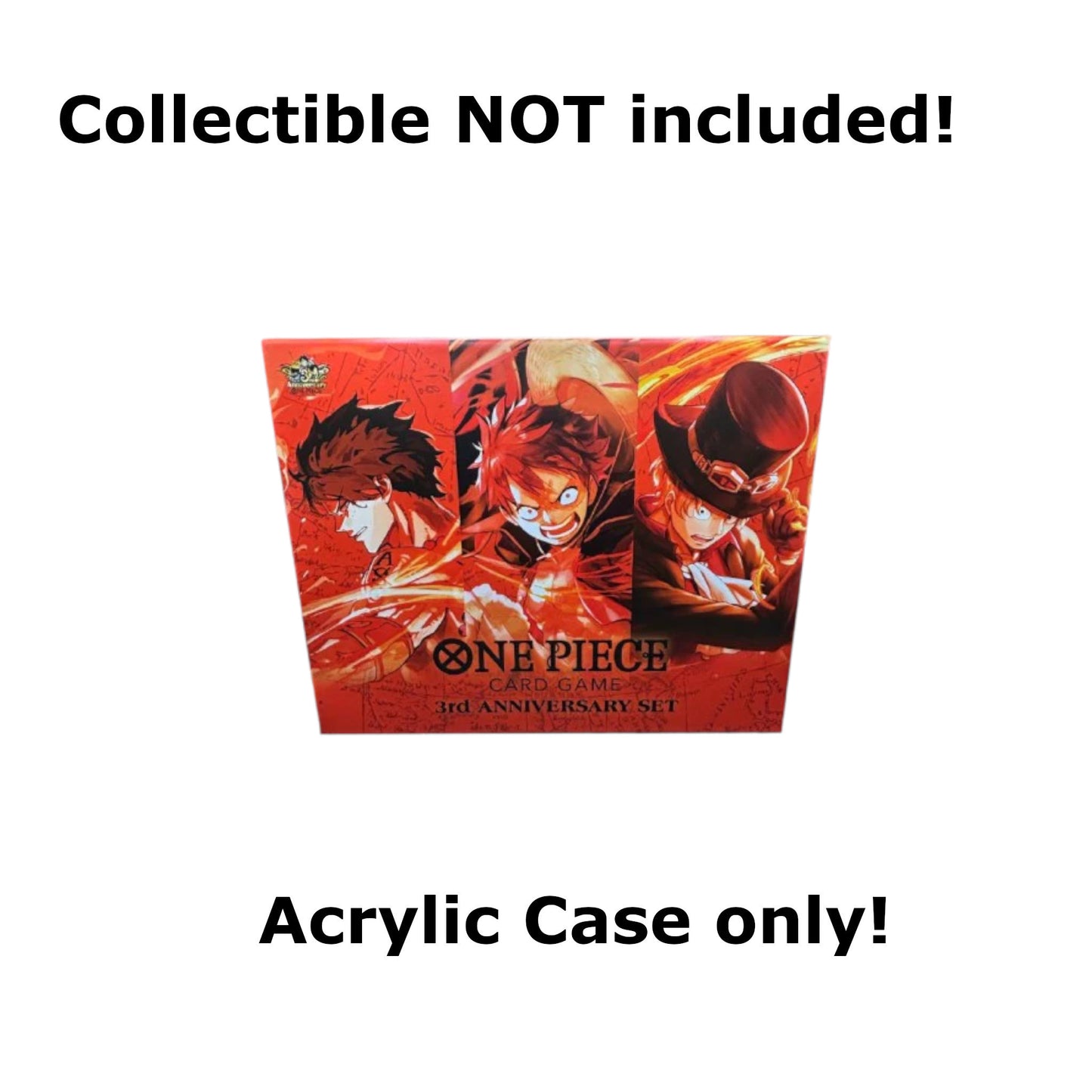 Acrylic Case suitable for One Piece 3rd Anniversary Set Japanese