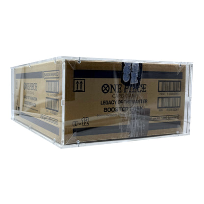 Acrylic case suitable for One Piece Booster Box display packaging (English)