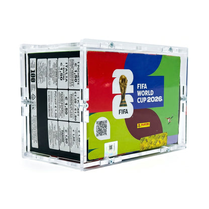 Acrylic Case suitable for Panini FIFA World Cup 2026 Sticker Display with 100 Packs