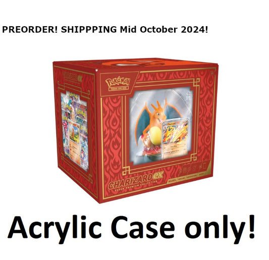 PREORDER: Acrylic Case for Super Premium Collection Charizard