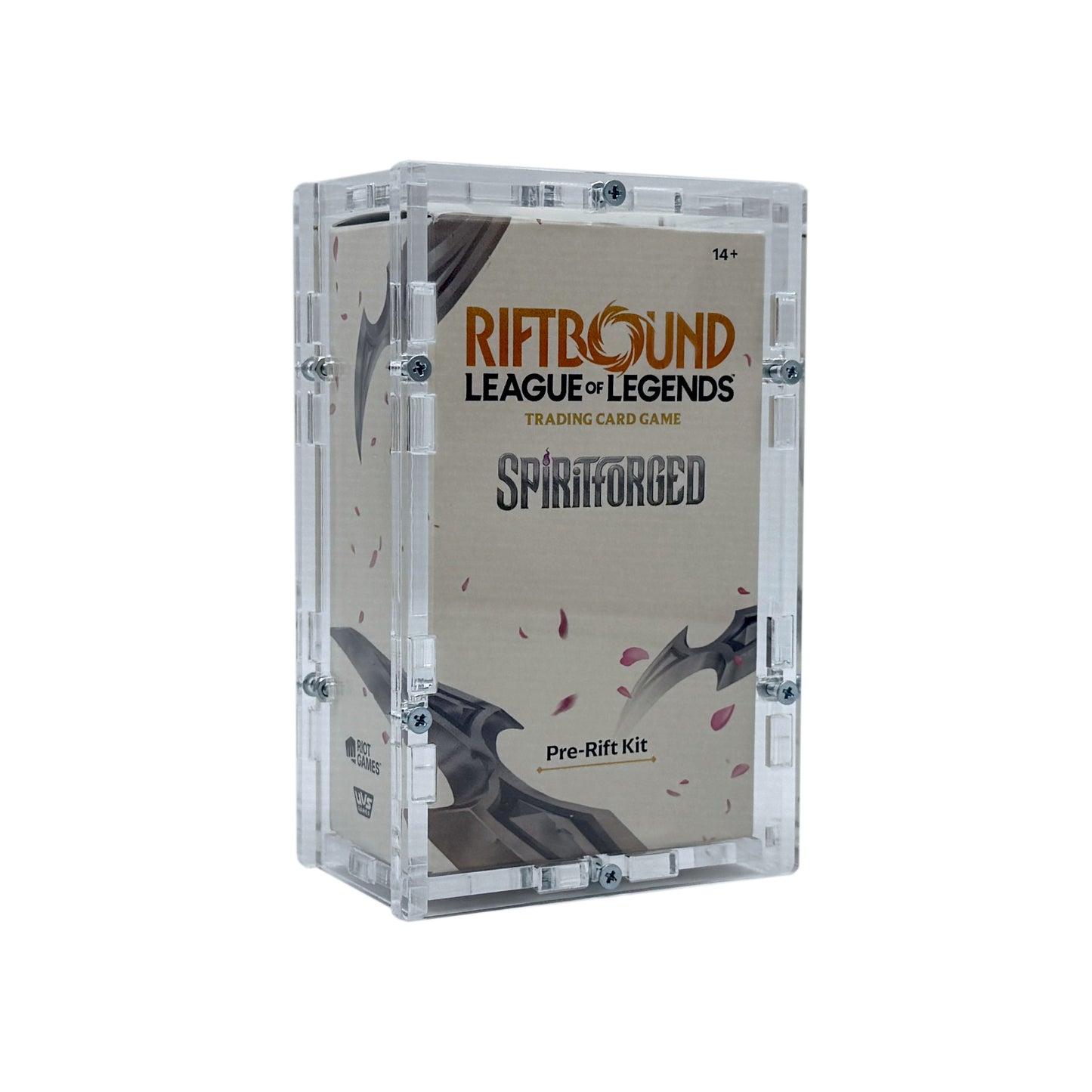 Acrylic case suitable for League of Legends Riftbound Pre-Rift Kit