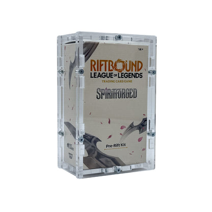 Acrylic case suitable for League of Legends Riftbound Pre-Rift Kit