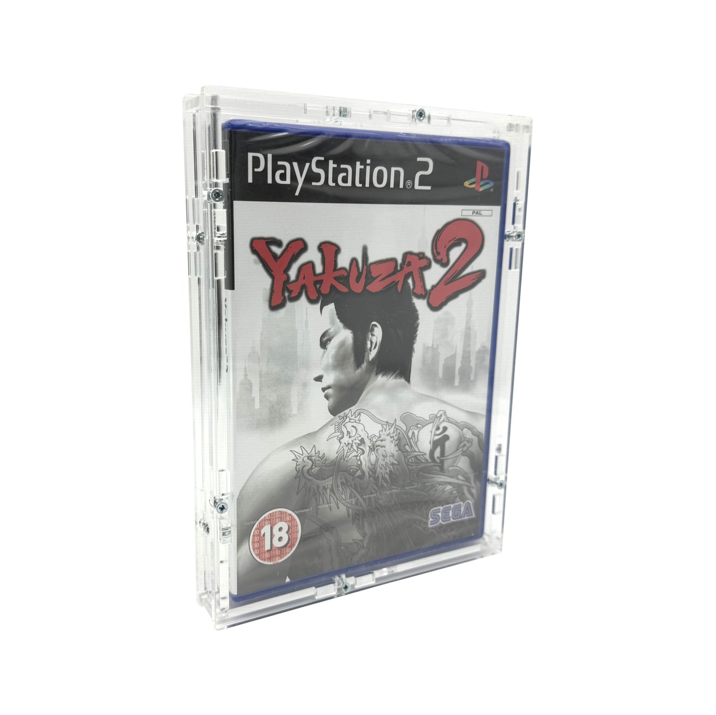 Acrylic Case for PlayStation 2 PS2 Game