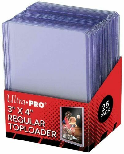 Toploader Ultra Pro 3" x 4" Hüllen für Pokémon Magic, YuGiOh, Dragon Ball, One Piece uvm.