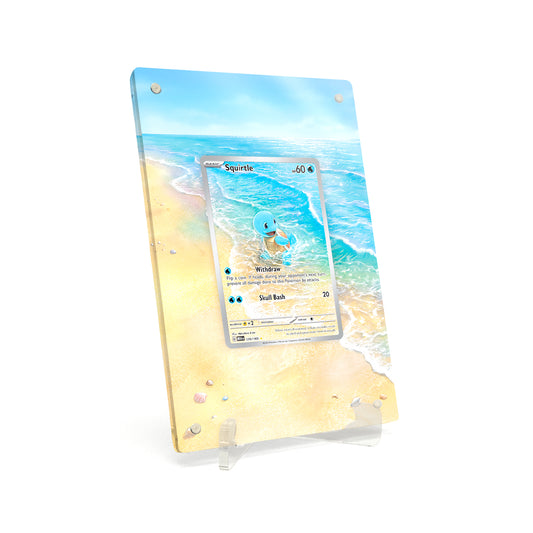Extended Artwork Display Case Rahmen passend für Pokemon Squirtle 151 (MEW) #170