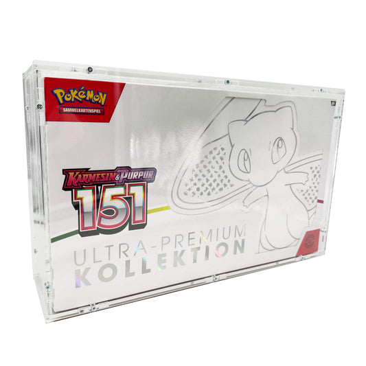 tcg-cases.de Acryl Case für Pokemon 151 Ultra Premium Collection Kollektion UPC UPK