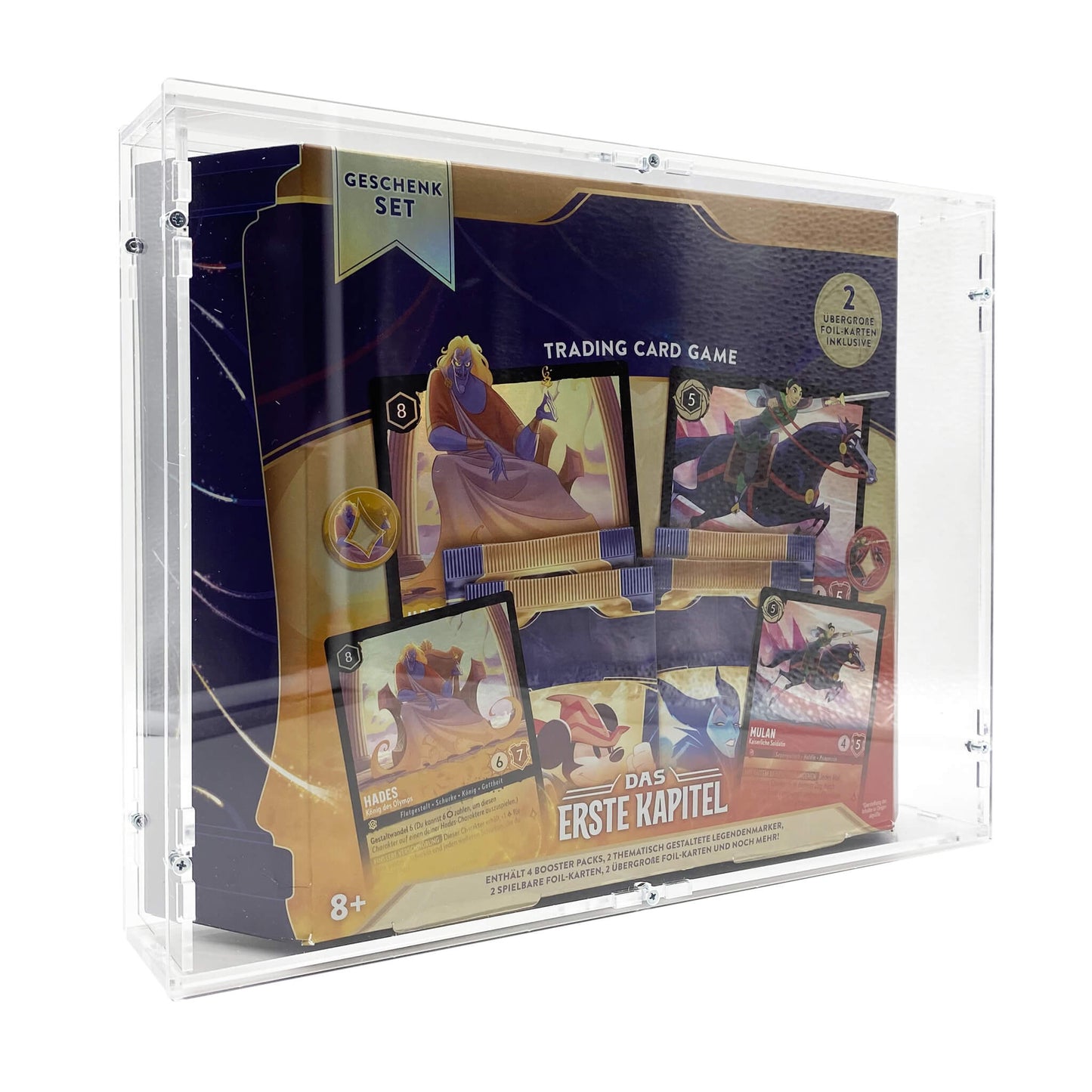 Acrylic Case suitable for Disney Lorcana Gift Set First Chapter and Rise of the Floodborn