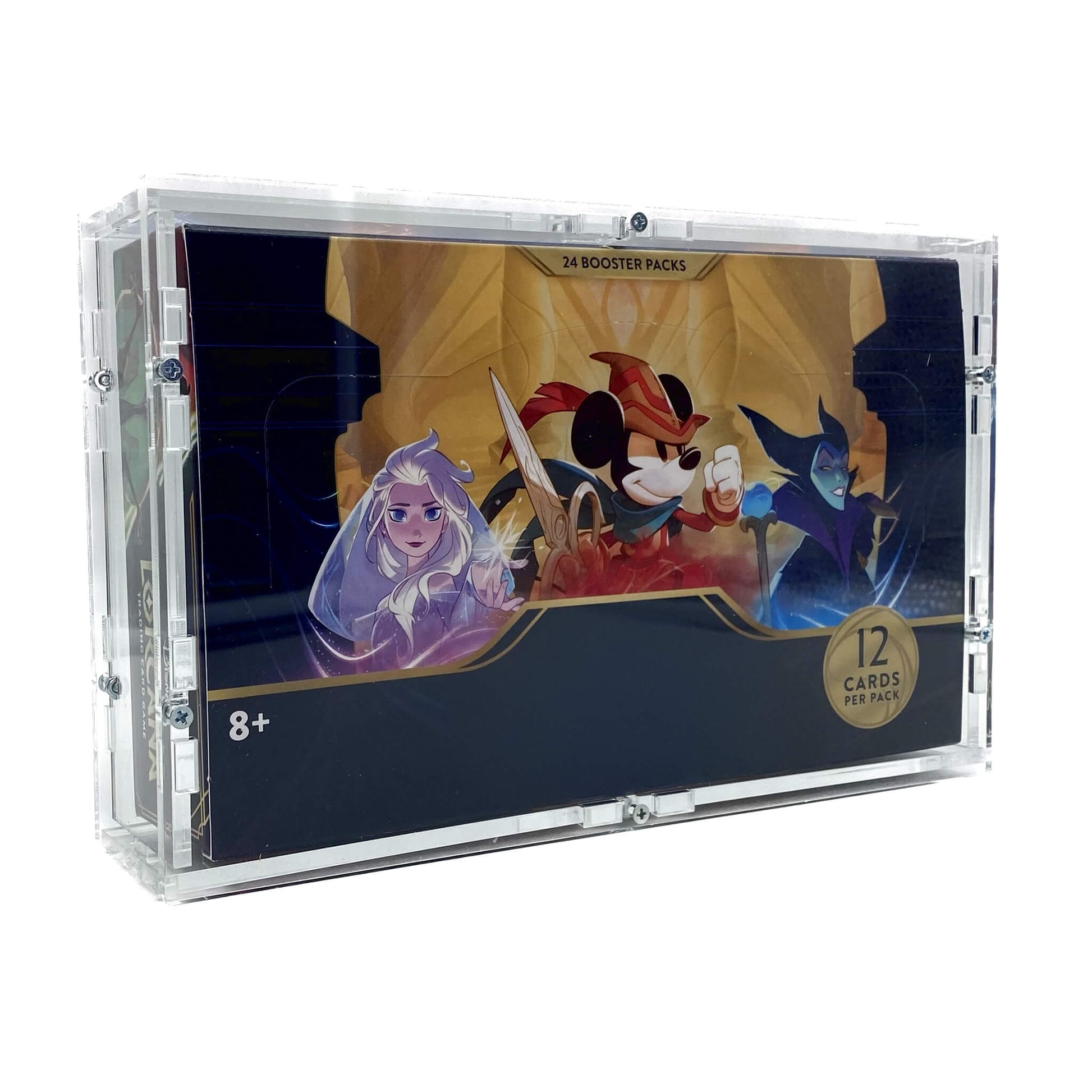 Acrylic Case suitable for Disney Lorcana Display Booster Box TCG-Cases.de Acrylic Case suitable for Disney Lorcana Display Booster Box TCG-Cases.de
