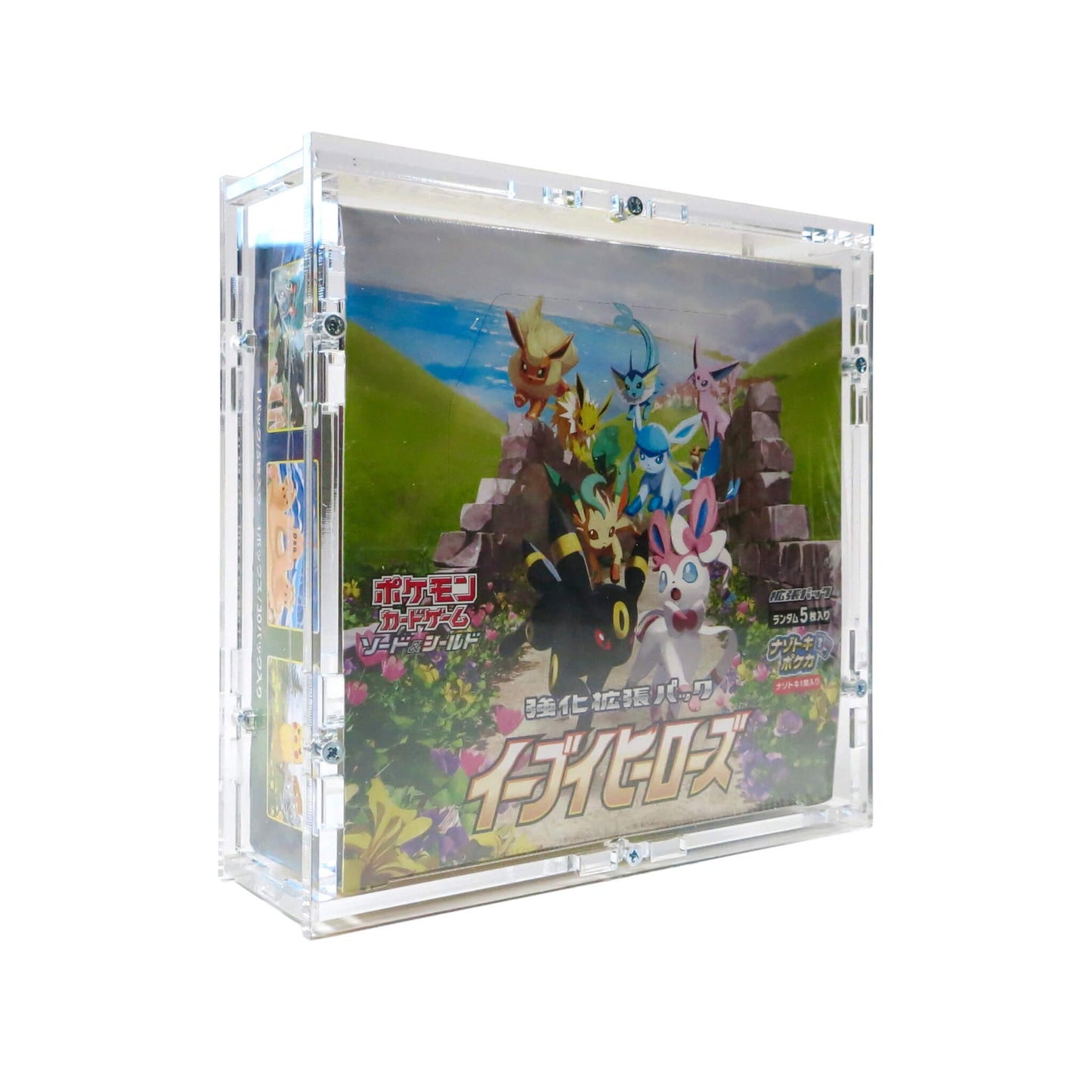 Acrylic case for Pokemon Japanese booster box (display) - e.g. Triplet Beat Scarlet Violet ex