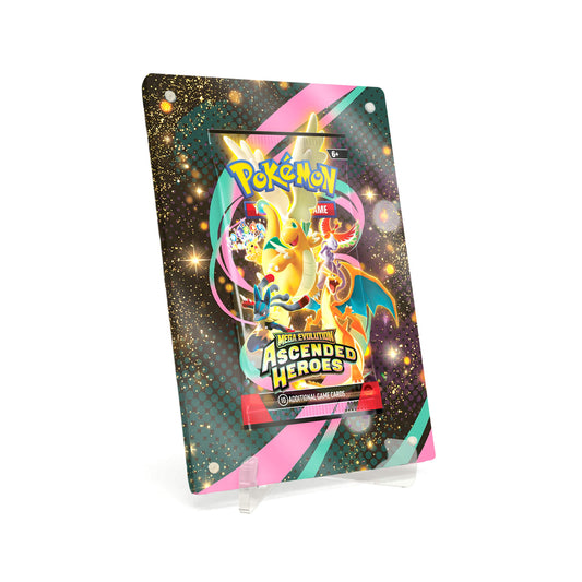 Extended Artwork Display Case Rahmen passend für Pokemon Booster Ascended Heroes Erhabene Helden