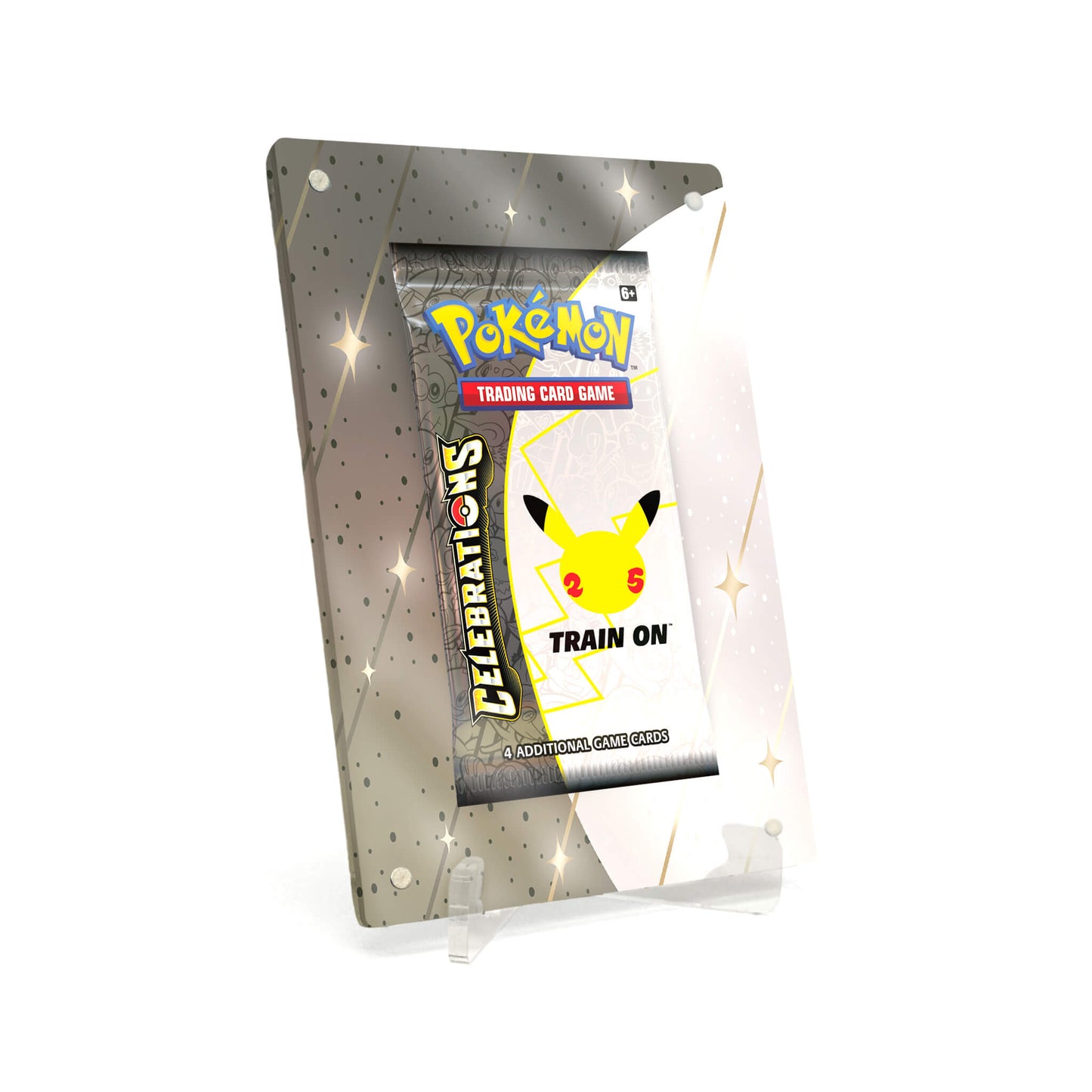 Extended Artwork Display Case Rahmen passend für Pokemon Booster Celebrations 25th