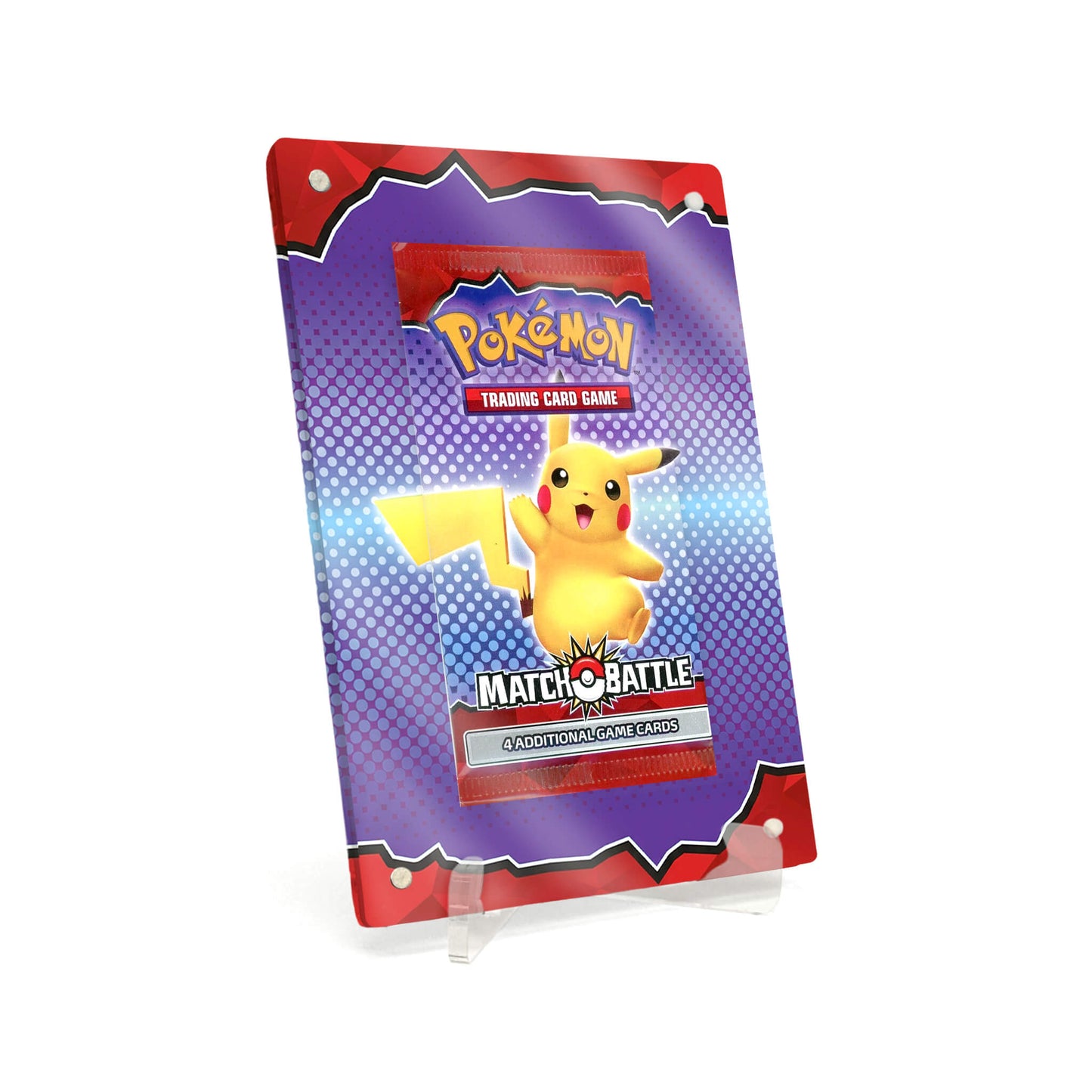 Extended Artwork Display Case Rahmen passend für Pokemon Booster Match Battle 2022