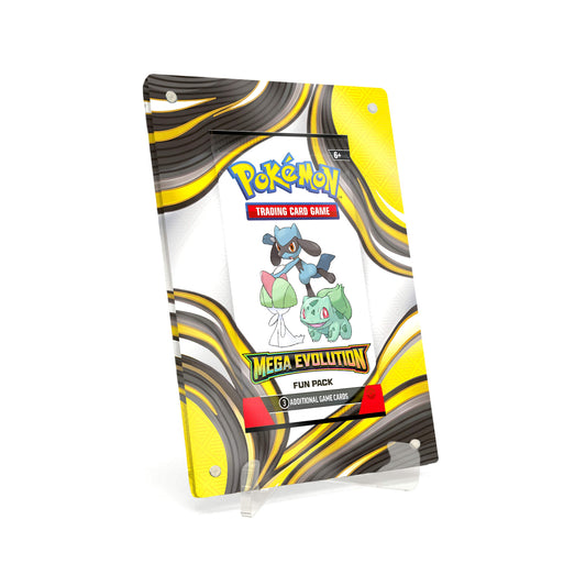 Extended Artwork Display Case Rahmen passend für Pokemon Booster Mega Evolution Fun Pack