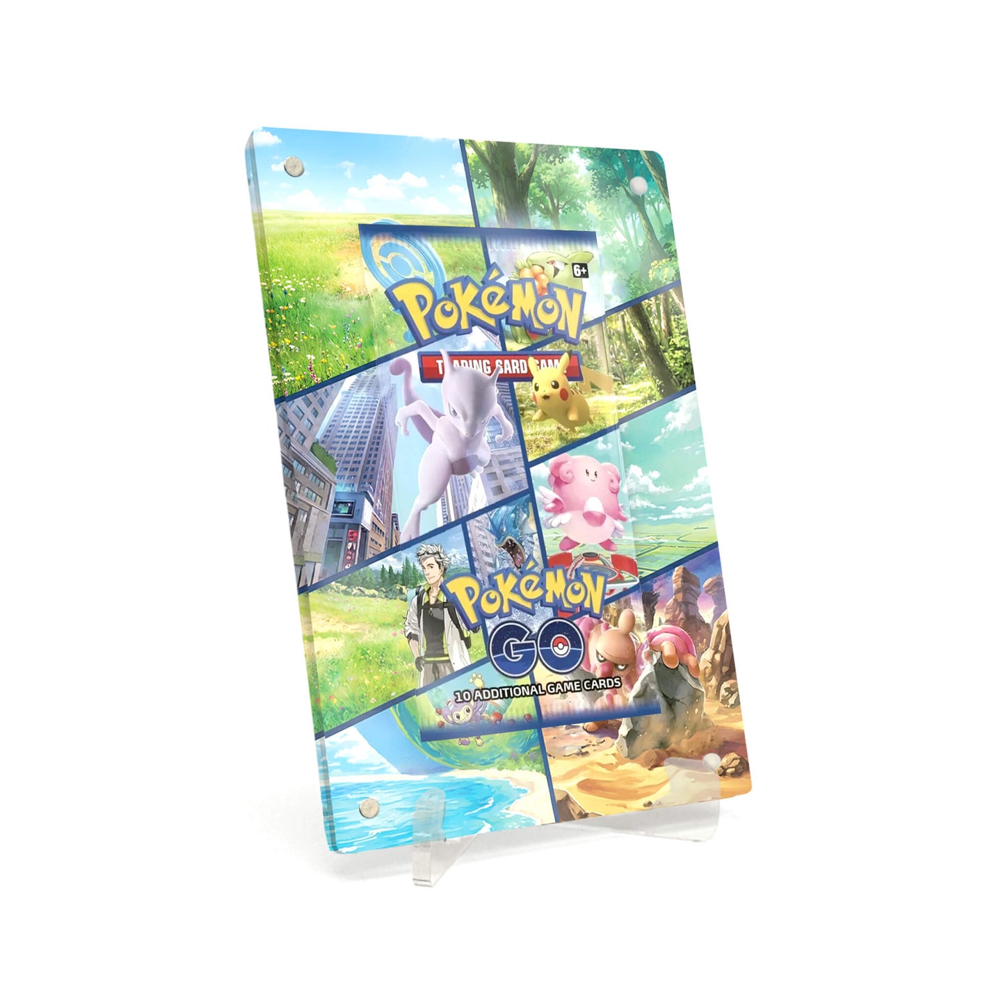 Extended Artwork Display Case Rahmen passend für Pokemon Booster Pokemon Go