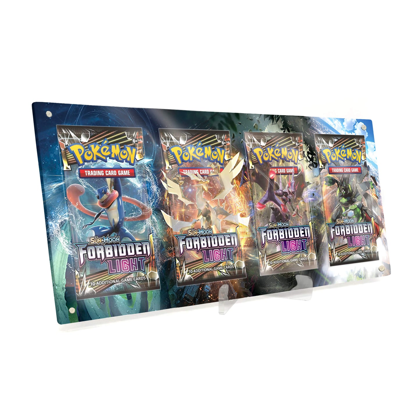 Extended Artwork Display Case Rahmen passend für Pokemon Booster Forbitten Lights Grauen der Lichtfinsternis