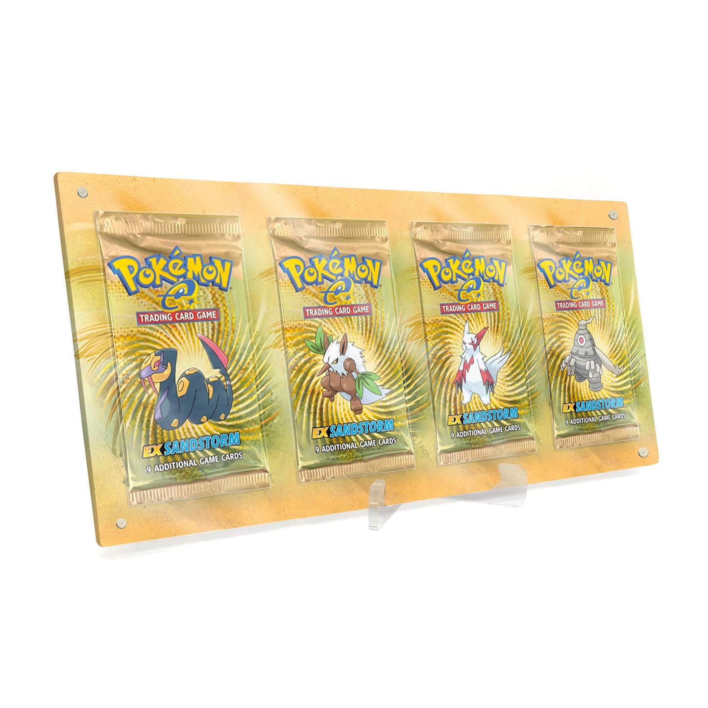 Extended Artwork Display Case Rahmen passend für Pokemon Booster Sandstorm Sandsturm