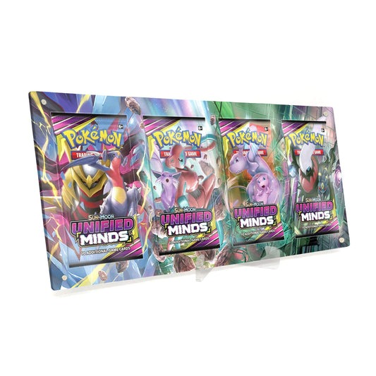 Extended Artwork Display Case Rahmen passend für Pokemon Booster Unified Minds Bund der Gleichgesinnten