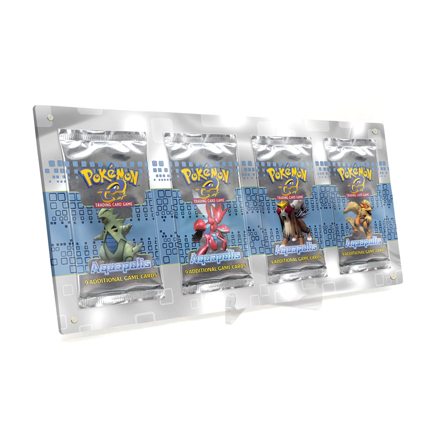 Extended Artwork Display Case Rahmen passend für Pokemon Booster Aquapolis