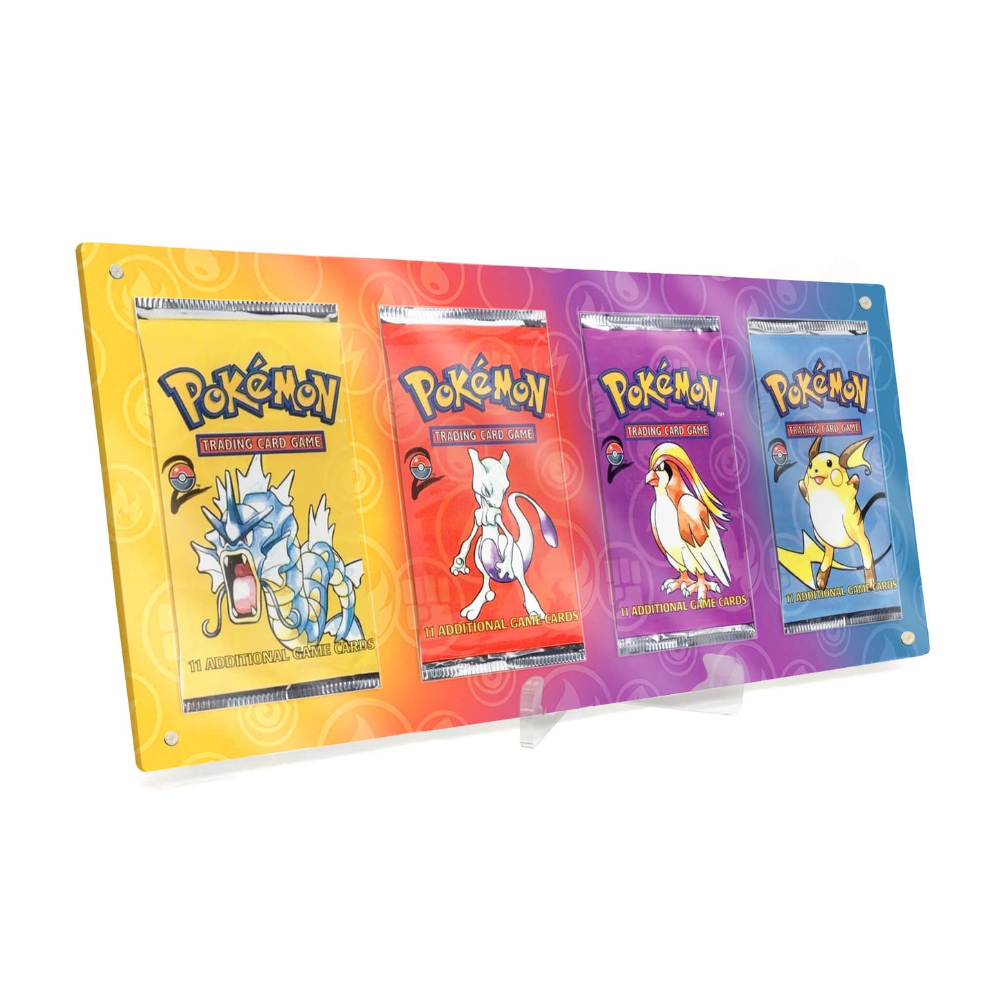 Extended Artwork Display Case Rahmen passend für Pokemon Booster Base Set 2