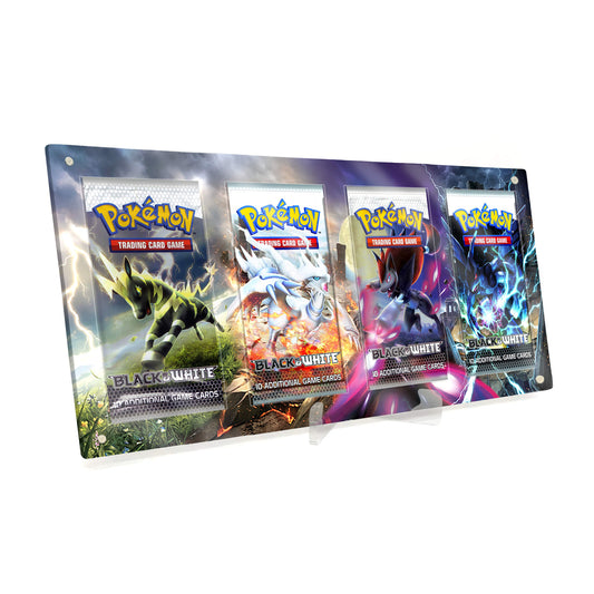 Extended Artwork Display Case Frame suitable for Pokémon Booster Black & White