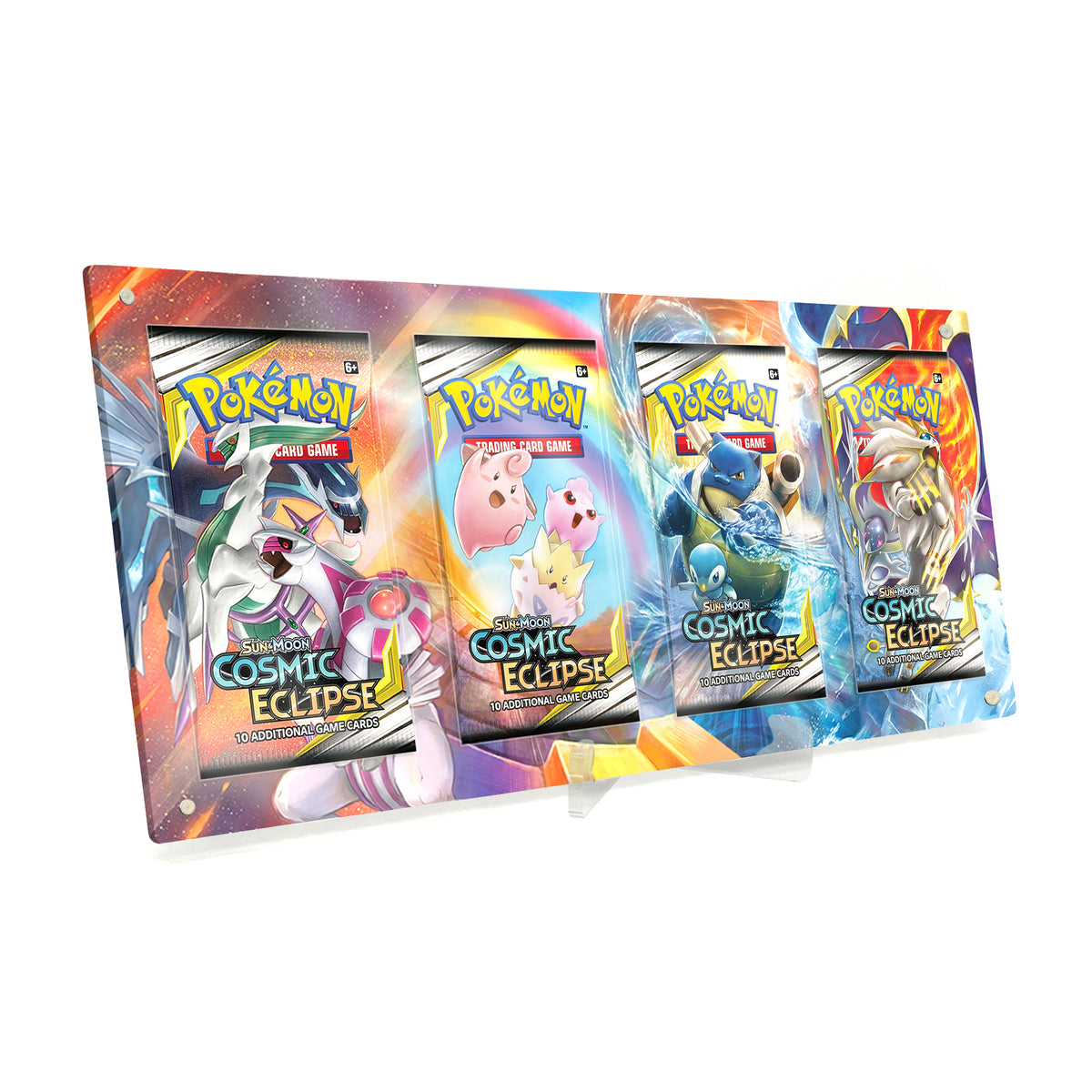 Extended Artwork Display Case Frame suitable for Pokemon Booster Cosmic Eclipse Unified Minds