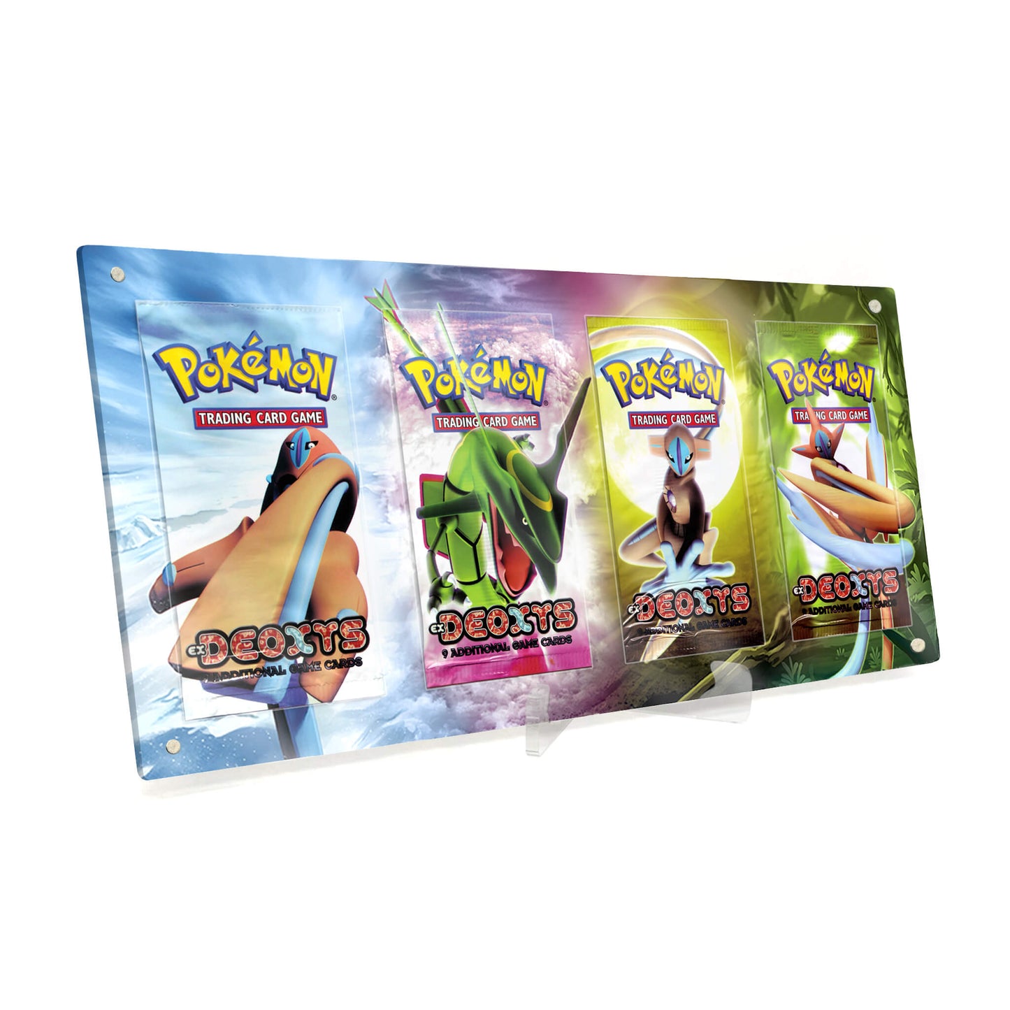 Extended Artwork Display Case Rahmen passend für Pokemon Booster Deoxys