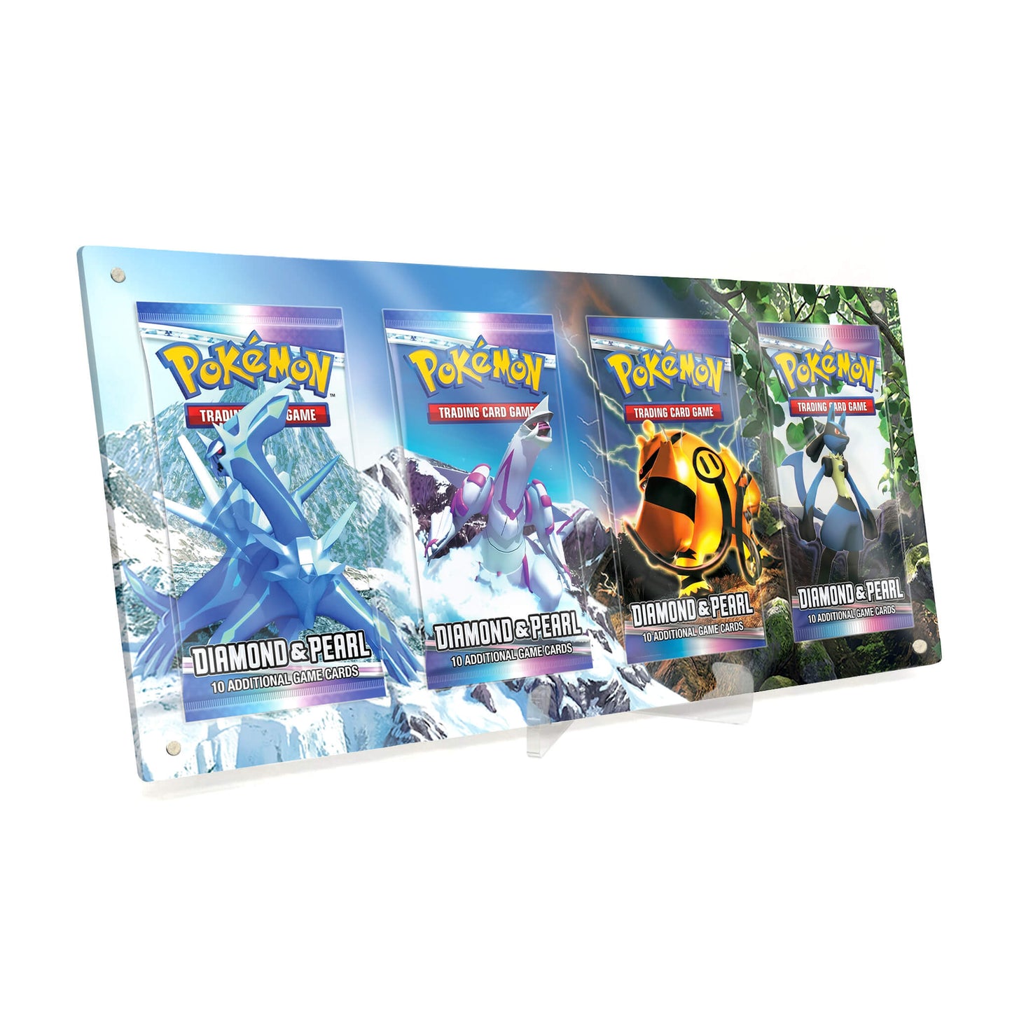 Extended Artwork Display Case Rahmen passend für Pokemon Booster Diamond & Pearl Diamant & Perl