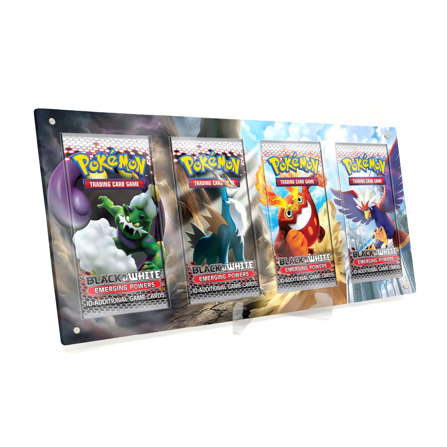 Extended Artwork Display Case Rahmen passend für Pokemon Booster Emerging Powers Aufstreben der Mächtigen