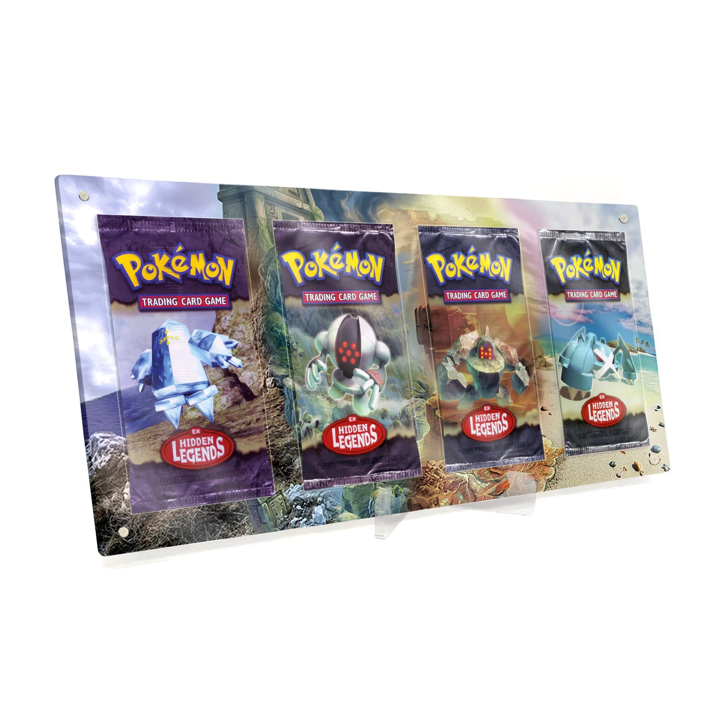 Extended Artwork Display Case Frame suitable for Pokemon Booster Hidden Legends