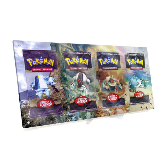 Extended Artwork Display Case Frame suitable for Pokemon Booster Hidden Legends